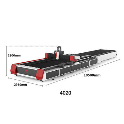 50HZ 380V CNC Laser Cutter For Steel , Durable Fibre Laser Metal Cutting Machine