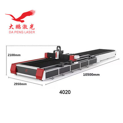 ISO Full Sheet Laser Cutting Machine Auto Feed With Exchange Platform
