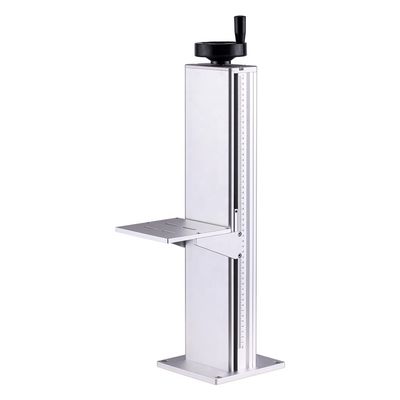 Practical 500mm Fiber Stand Column , Aluminum Alloy Laser Marking Machine Parts