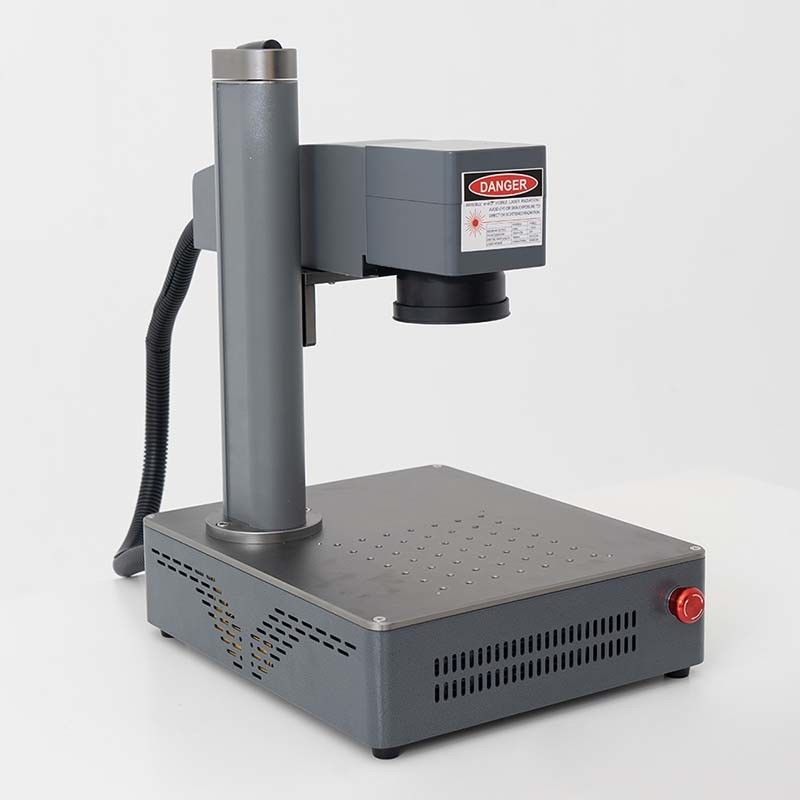 Multipurpose Metal Mini Laser Marker , 20W 30W ABS Mini Fiber Laser Engraver